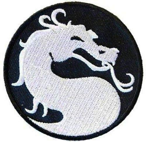 DRAGON Quality Embroidered Mortal Kombat Gamer Quality Biker Vest Patch
