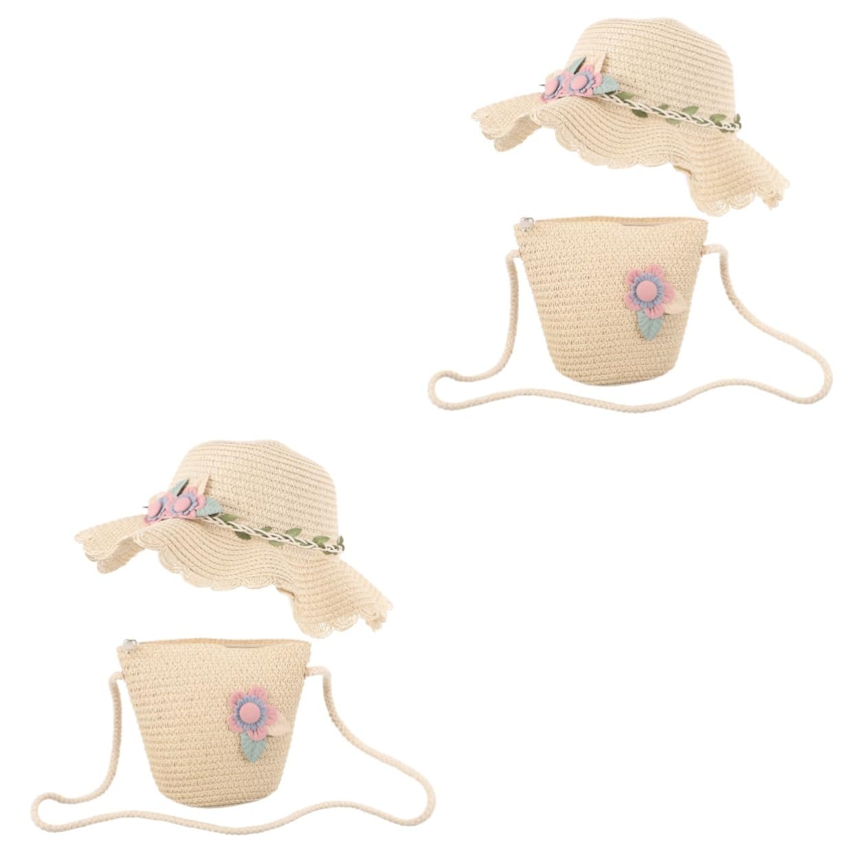 VALICLUD Sombrero De Playa para Niñas Sombreros De Playa De Verano Sombreros De Niña Sombrero De Playa para Niña Pequeña Sombreros De Verano para Flexible Pequeño