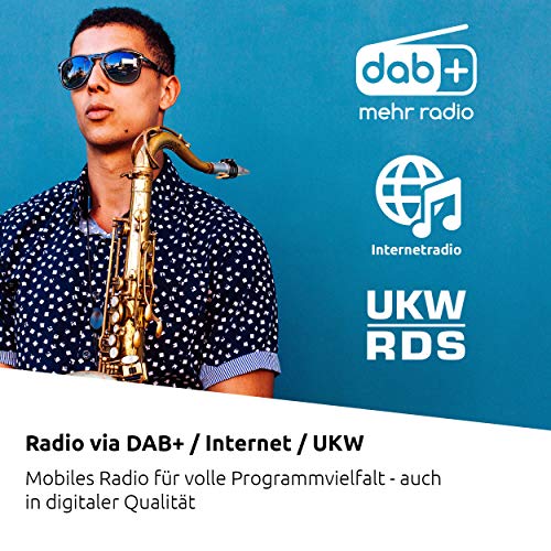 TechniSat VIOLA 2 C IR - tragbares Internetradio (DAB+, UKW, WLAN, 2.4 Zoll Farbdisplay, Kopfhöreranschluss, Wecker… - Image 5