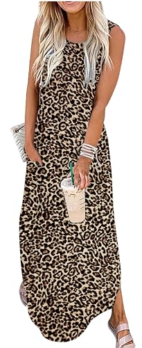 Image of CHUNTIANRAN Maxi Dresses for Women Summer Outfits Boho Beach Long Dresses Casual Sundresses Resort Wear for Women 2026