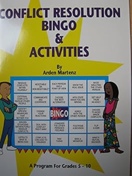 Hardcover Conflict Resolution Bingo and Activities: A Program for Grades 5-10 Book