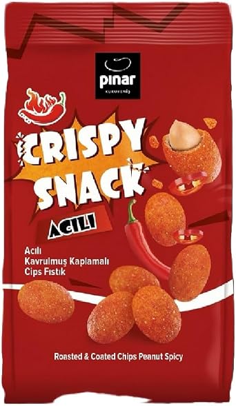 Pınar Snack Acılı Cips Fıstık 100 gr