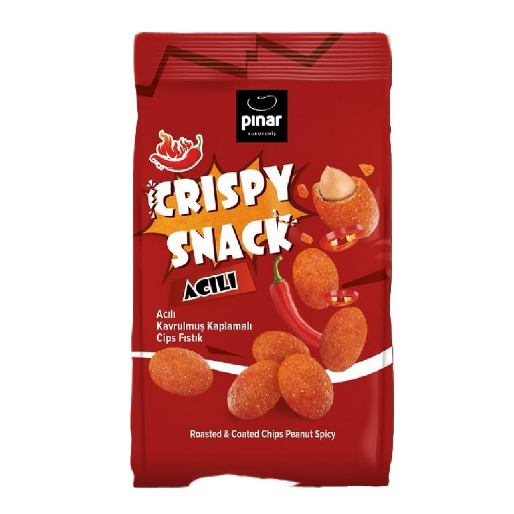 Pınar Snack Acılı Cips Fıstık 100 gr