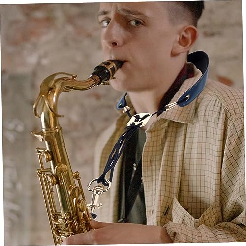 GLSTOY Alto Saxophone Neck Strap Adjustable Multi-functional Hanging Strap for Saxophone Clarinet and Oboe Comfortable and Design Convenient for Musicians