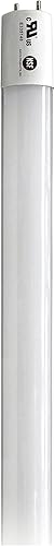 Miniatura 3 de Satco S11992 14 vatios 48 pulgadas LED T8 3000 K Base mediana de dos pines 82 CRI 50000 horas nominales promedio derivación de balasto tipo B 1700