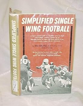 Hardcover Simplified Single Wing Football Book