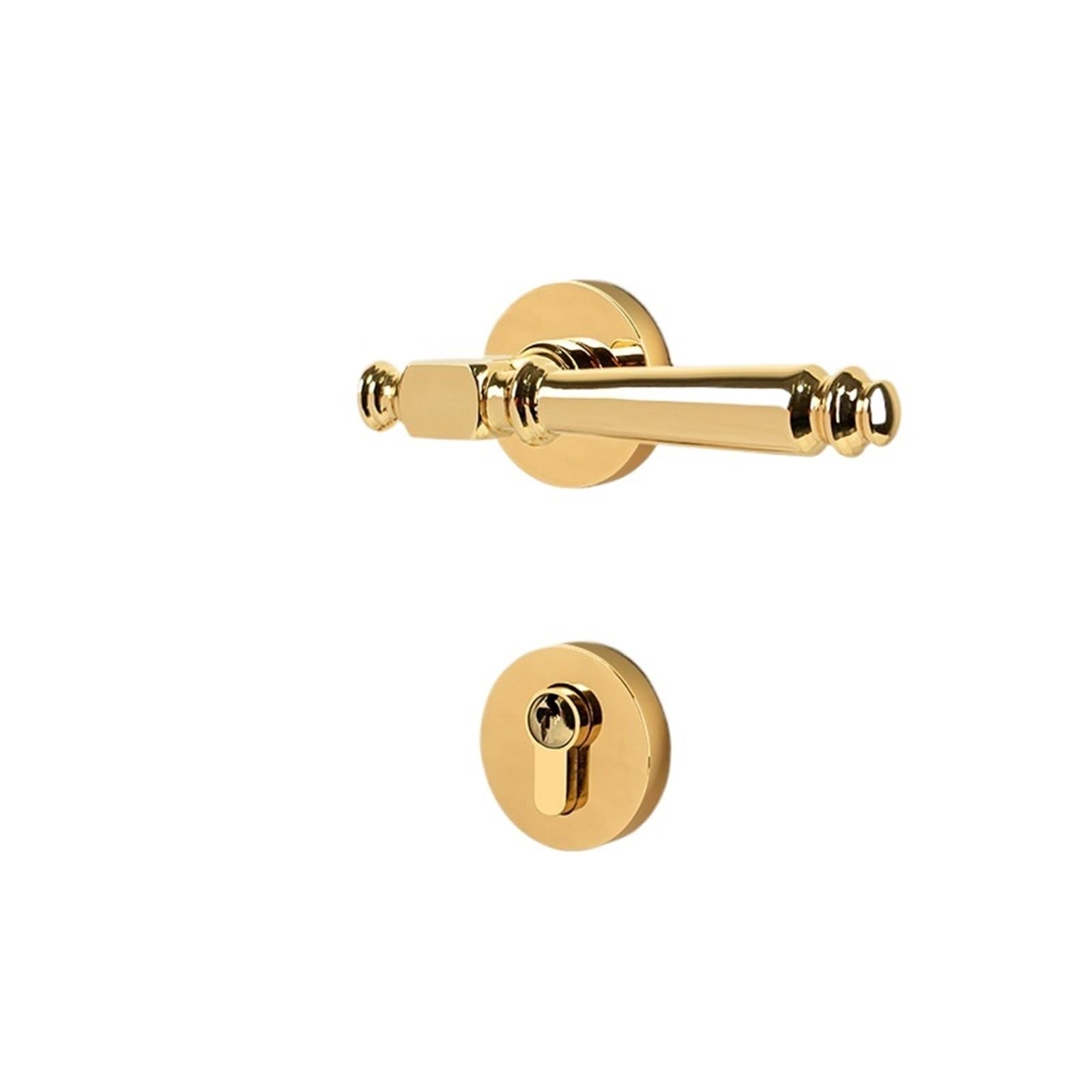 Aepqbgqj One Color American Style Pure Copper Door Lock Silent