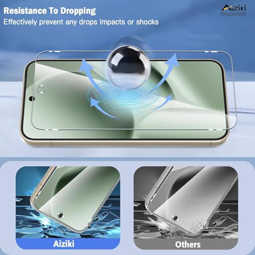 Image of Uyiton SHILD Temperedglass Screen Protector Compatible with Google Pixel 10 Pro XL(6.8 Inch)|9H Hardness|HD Clear|100% Fingerprint Unlock Support|Scratch & Impact Resistant|Easy Installation|Pack of 2