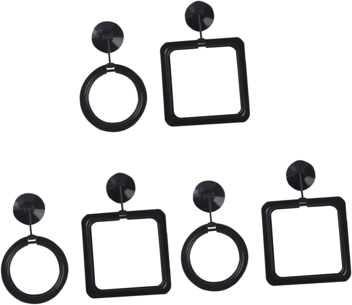 BESPORTBLE 3sets Aquarium Fish Feeder Floating Food Ring Fish Tank Feeder Automatic Feeding Ring for Weekend 2pcs*3