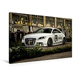 Premium Textil-Leinwand 90 x 60 cm Quer-Format Audi TT | 