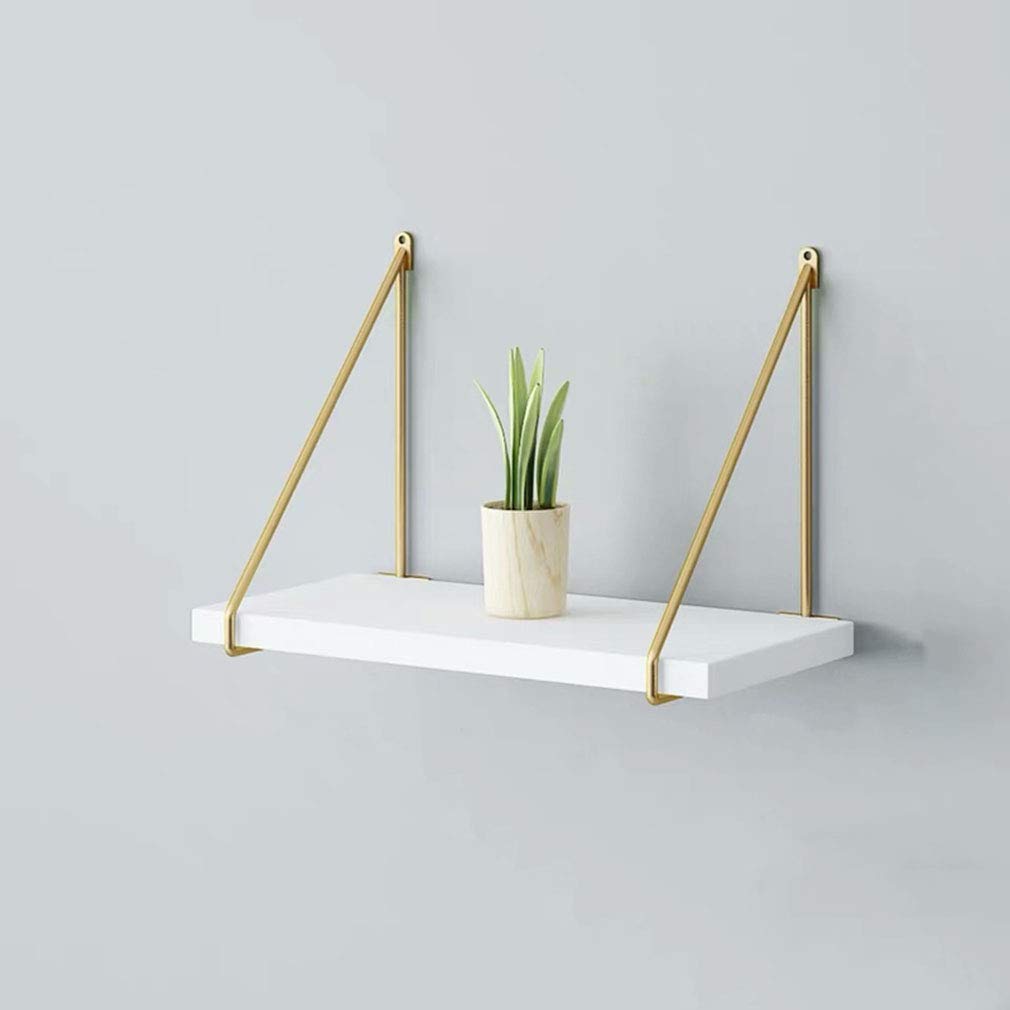 Triangolo di Staffe per Mensola,2 pezzi Reggimensola in Ferro ad Angolo Retto Industriale a Parete,Supporti per Mensole Galleggianti in Metallo Resistente,Comprese Viti,3 colori(black40cm/15.7in)