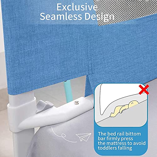 Melafa365 Bed Rails For Toddlers,Upgrade Baby Bed Rail Guard Height Adjustable Specially Designed For Twin, Full, Queen, King Size #TOP3