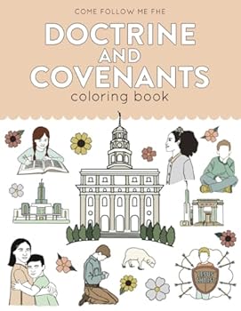 Paperback Doctrine and Covenants Coloring Book: 2025 Book