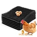 GDHSWJ Chicken Nesting Pads, Washable Nesting Pads for Chicken Coop, Nesting Box Pads, Chicken Bedding for Coop, 6 Pack Chicken Nesting Box Pads, Fits Most Chicken Laying Pads 12"x13"
