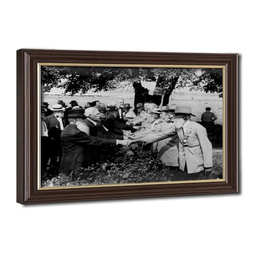 Poster Gettysburg Handshake Across Bloody Angle pour décoration murale de bureau
