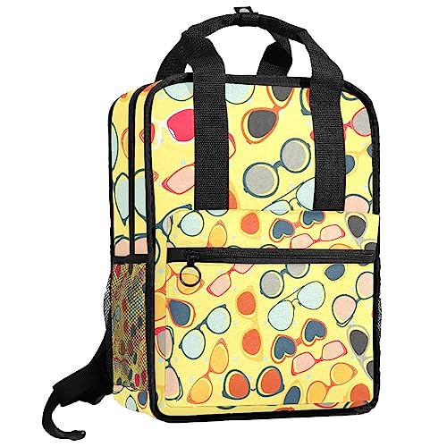 Sac à dos pour garçons et filles multicolore avec bretelles réglables