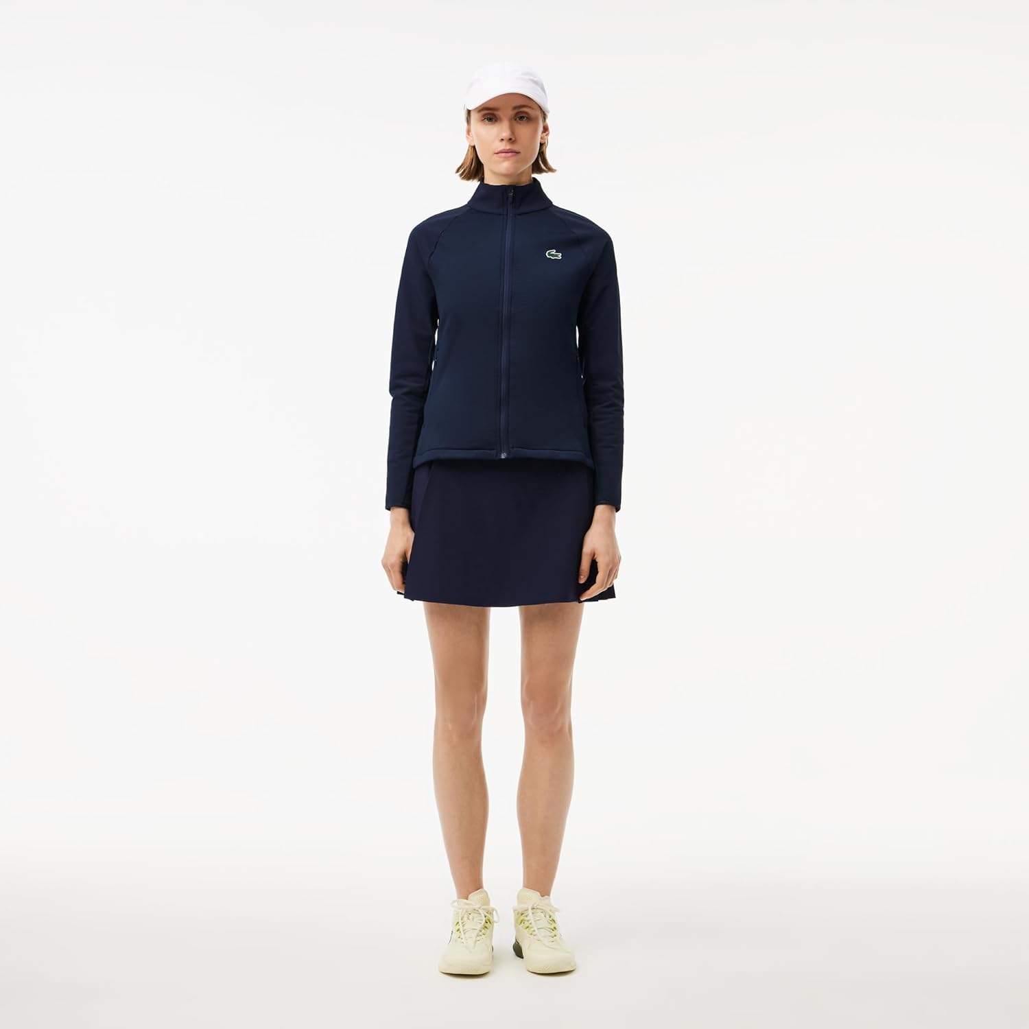 Lacoste womens Sport Slim Fit Zip-up Golf Layering Jacket - Image 4