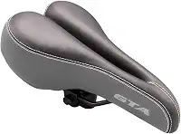 Banco Bicicleta Selim Bike Costurado Vazado Confortável MTB
