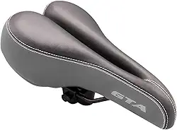 Banco Bicicleta Selim Bike Costurado Vazado Confortável MTB