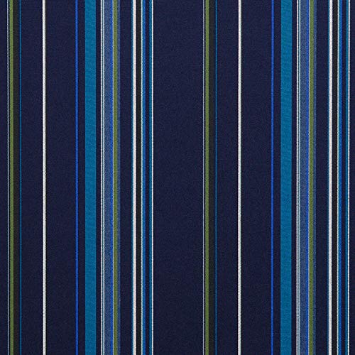 RSH DECOR: Deep Seating Cushion with Pillow Back | 24” x 27” Seat | Sunbrella Performance Fabric | Water and Fade-Resistant | Outdoor Chair Cushion Set for Patio Furniture | Stanton Lagoon