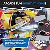 World Tech Toys Transformers Tabletop Pinball Game Kids Mini Arcade Toy with Launcher & Metal Ball Hasbro Licensed Gift for Ages 3+