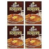 Lunds Swedish Pancake Mix - 12 oz (Pack of 4)