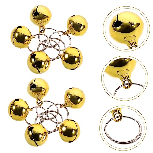 Didiseaon 24 Unidades Sinos De Cachorro Sinos De Jardim Sino De Artesanato Faça Você Mesmo Sinos Dec