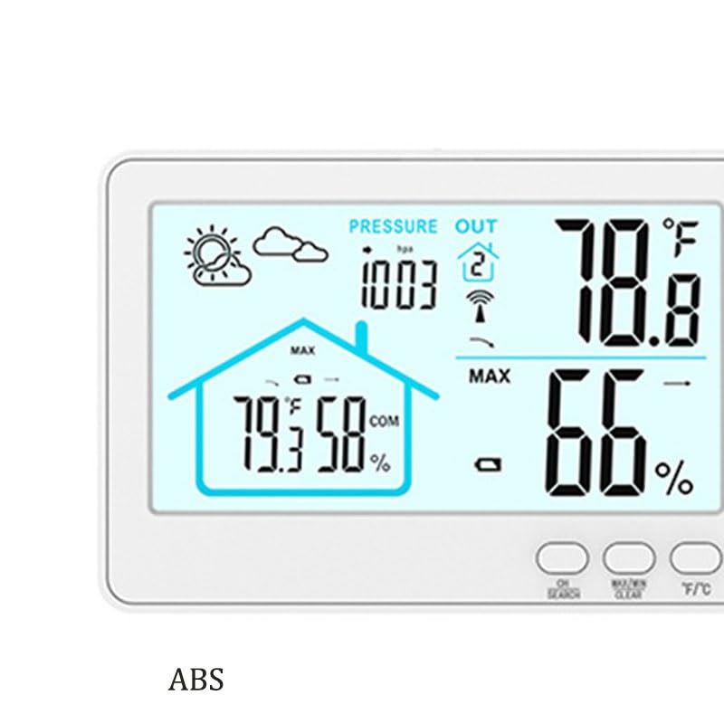 Home Wireless Thermometer Indoor Outdoor Temperature Humidity Meter
