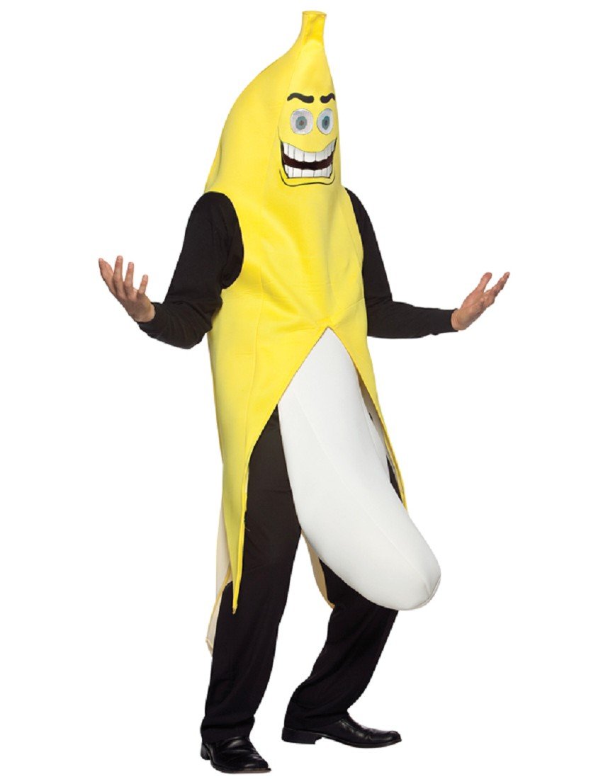 Przebranie banana dla dorosłych Jeden rozmiar