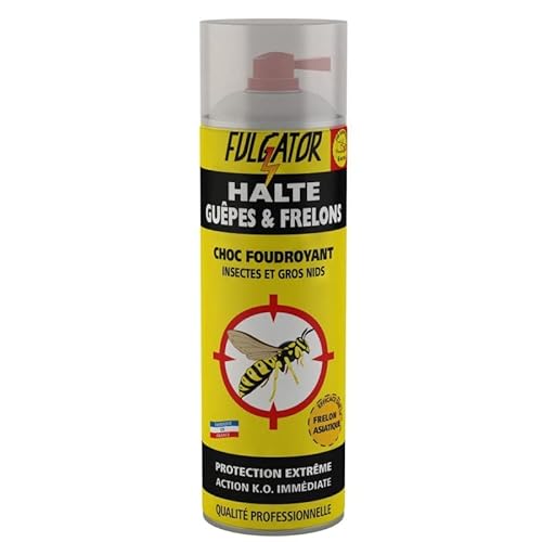 Entretien FULGATOR - Halte Guêpes Frelons Et Nids 500Ml - Lot De 3 - Vendu Par Lot