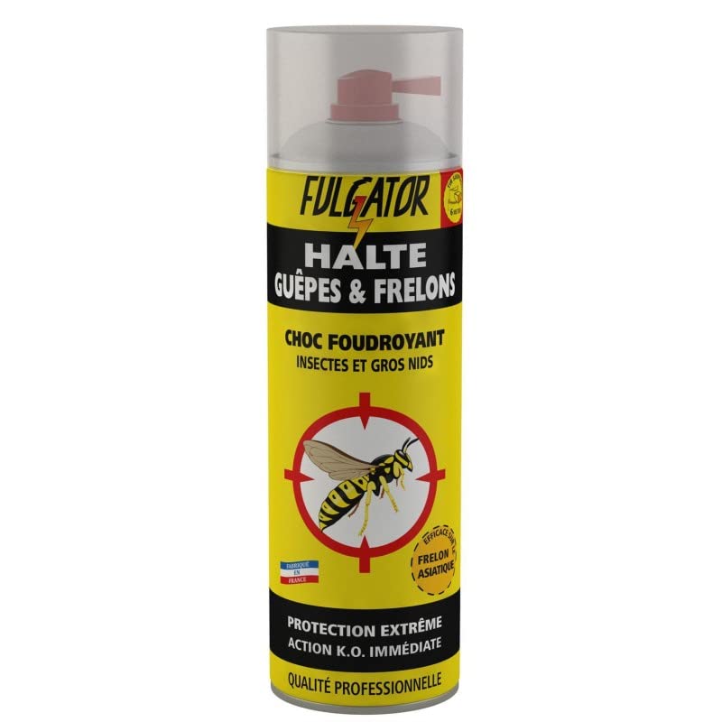 Entretien FULGATOR - Halte Guêpes Frelons Et Nids 500Ml - Lot De 3 - Vendu Par Lot