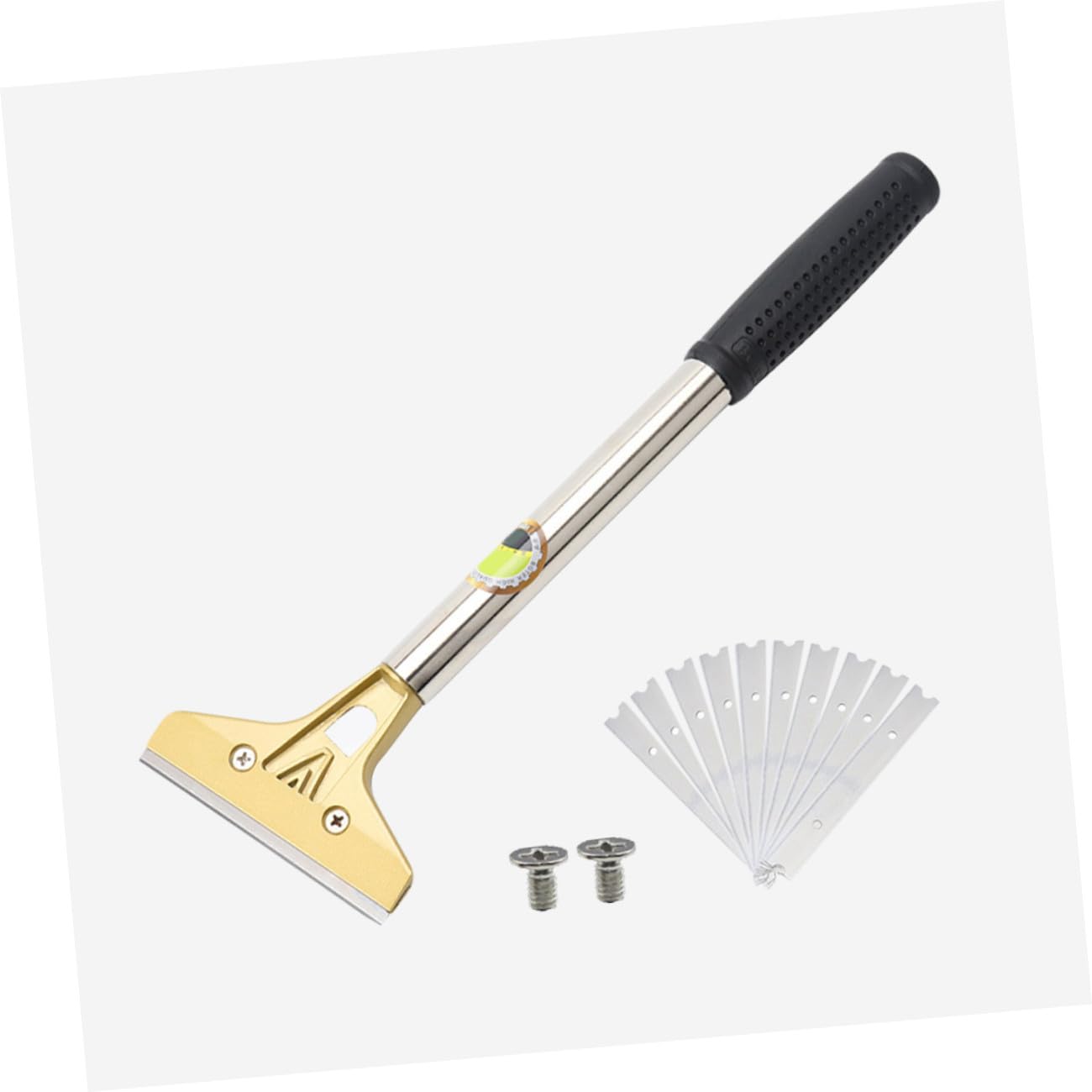 Raspador de Vidrio Pequeño de Acero Duradero Herramienta Manual para Limpieza de Azulejos y Eliminación de Adhesivos Adecuado para Cocina y Baño Raspador de Lechada Profesional