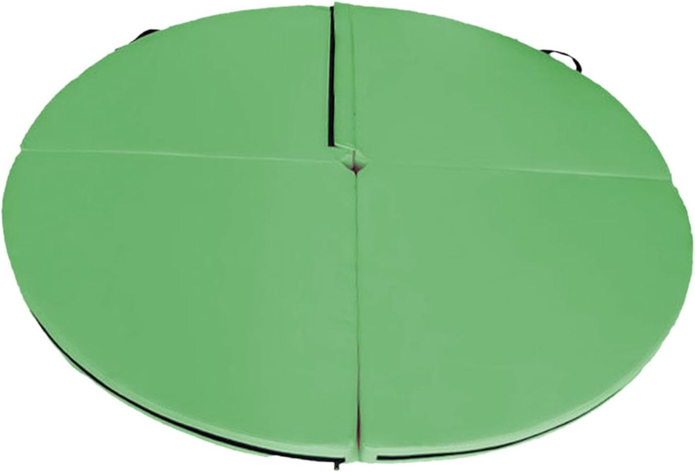 JISADER Folding Pole Dance Mat Dancing Floor Cushion,Versatile Convenient Yoga Pad Equipment for Outdoor Training, green