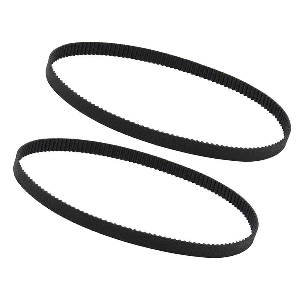Club Bollywood®2 Piece 3D Printer Belt Closed Loop Rubber GT2 Timing Belt 2GT-6 Black 200mm-image-36