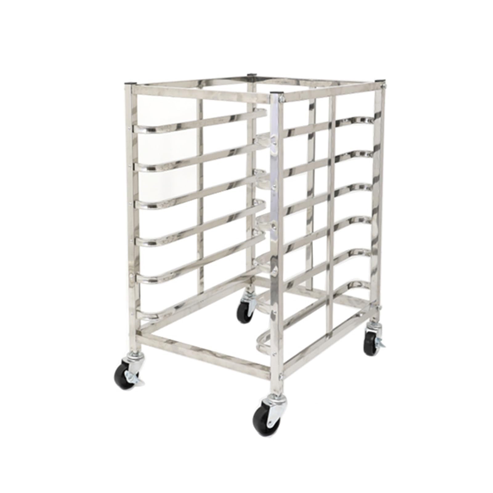 Étagère à 6 niveaux en acier lourd à 12 niveaux pour cuisine domestique et commerciale, capacité de 300 kg (6 niveaux)