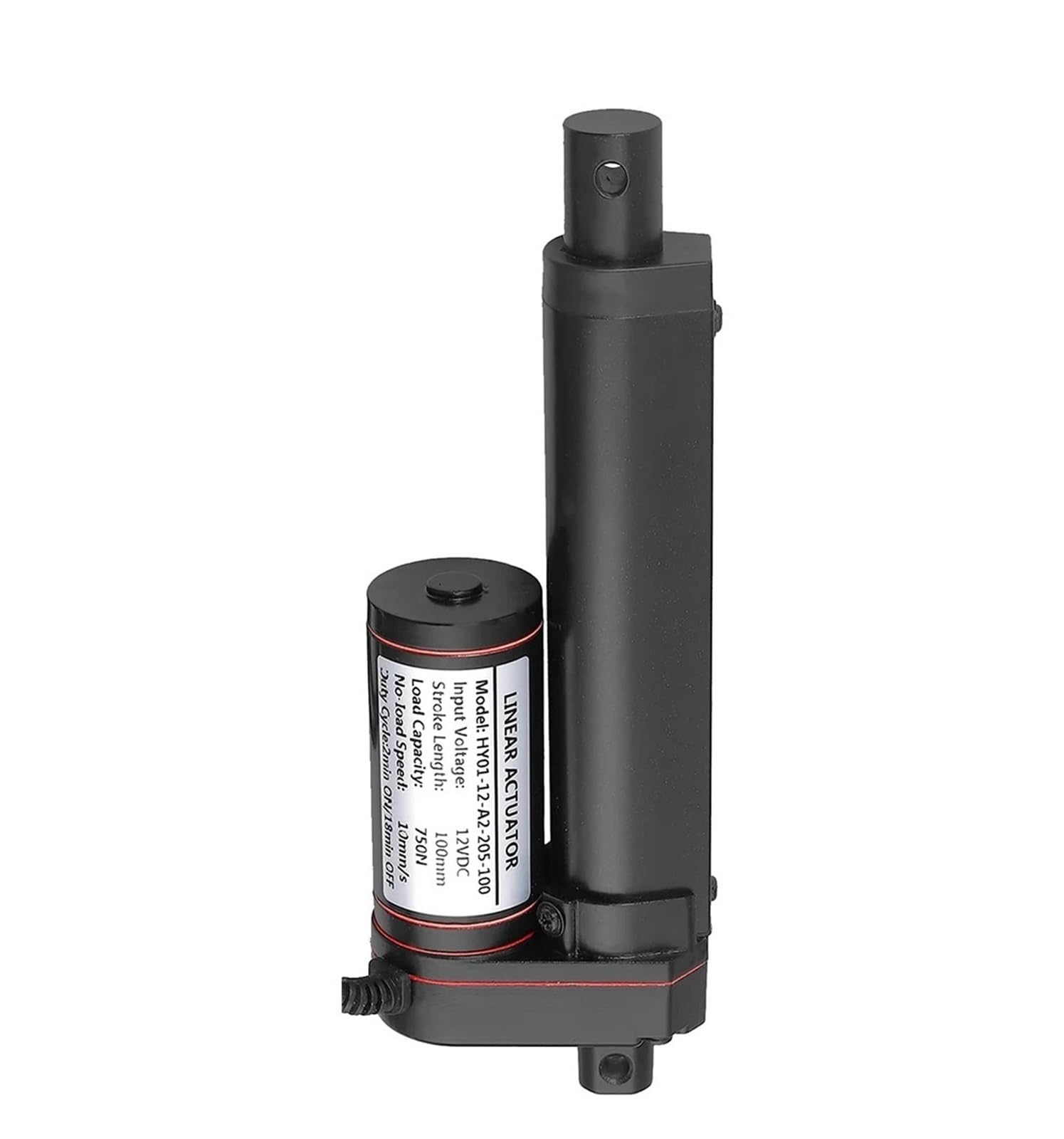 Actuador Lineal de 24 V, 50 mm, 100 mm, 150 mm, 200 mm, 250 mm, 300 mm, Carrera, 1000 N, Motor eléctrico de accionamiento Lineal, Velocidad de 90 mm/s(Stroke 300mm,24V 200N 40mm s)