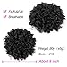 GX Beauty Afro Puff Drawstring Ponytail African America Short Synthetic Kinky Curly Ponytail Hairpiece for Black Women(1B#)