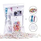 cartier necklace and bracelet set - Letter Beads, Scoolr 6mm Acrylic Alphabet Letter A-Z Cube Beads with AB Colorful Beads for Jewelry Making, Bracelets, Necklaces, Key Chains and Kids Jewelry, DIY, About 920 Pieces