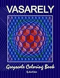 vasarely aix en provence  Vasarely Greyscale Coloring Book
