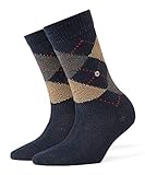 burlington ontario Damenstrümpfe für jeden Tag aus angenehm weichem Material mit Motiv; verstärkt, hochwertig,mehrfarbig, mit Karo und für Schuhe wie Arbeitsschuhe, Sneaker, Stiefel und Stiefeletten, geeignet; Stricksocken nicht transparent oder durchsichtig, Merinowollsocken gemustert im Einzelpack von Burlington in den Größen 36-41
