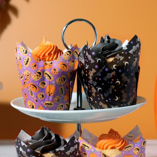 PME Halloween Tulip Muffin Cases - Pumpkin Party (Pack of 24) - Image 7