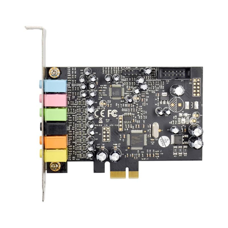 Pcie 7.1CH Sound Card Stereo Surround Sound PCI-E Built-in 7.1 Channel Audio System CM8828