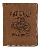  ✅ INDIVIDIUELLES MOTIV: Das Biker-Leder-Etui kann auch mit Ihrer individueller Prägung verziert werden (Abnahmemenge ab 5 Stück) und ist somit ein schönes Werbegeschenk für Motorradclubs, Fahrschulen und Vereine etc. -> Setzen Sie sich mit uns per email in Verbindung.