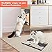 Art Cat Cardboard Scratcher, Wall Scratcher for Indoor Cats - 16.54x11.81x1.18 Inches, Double-Sided Use, Easy to Install, Fits All Breeds & Sizes, Cat Wall Scratching Toy
