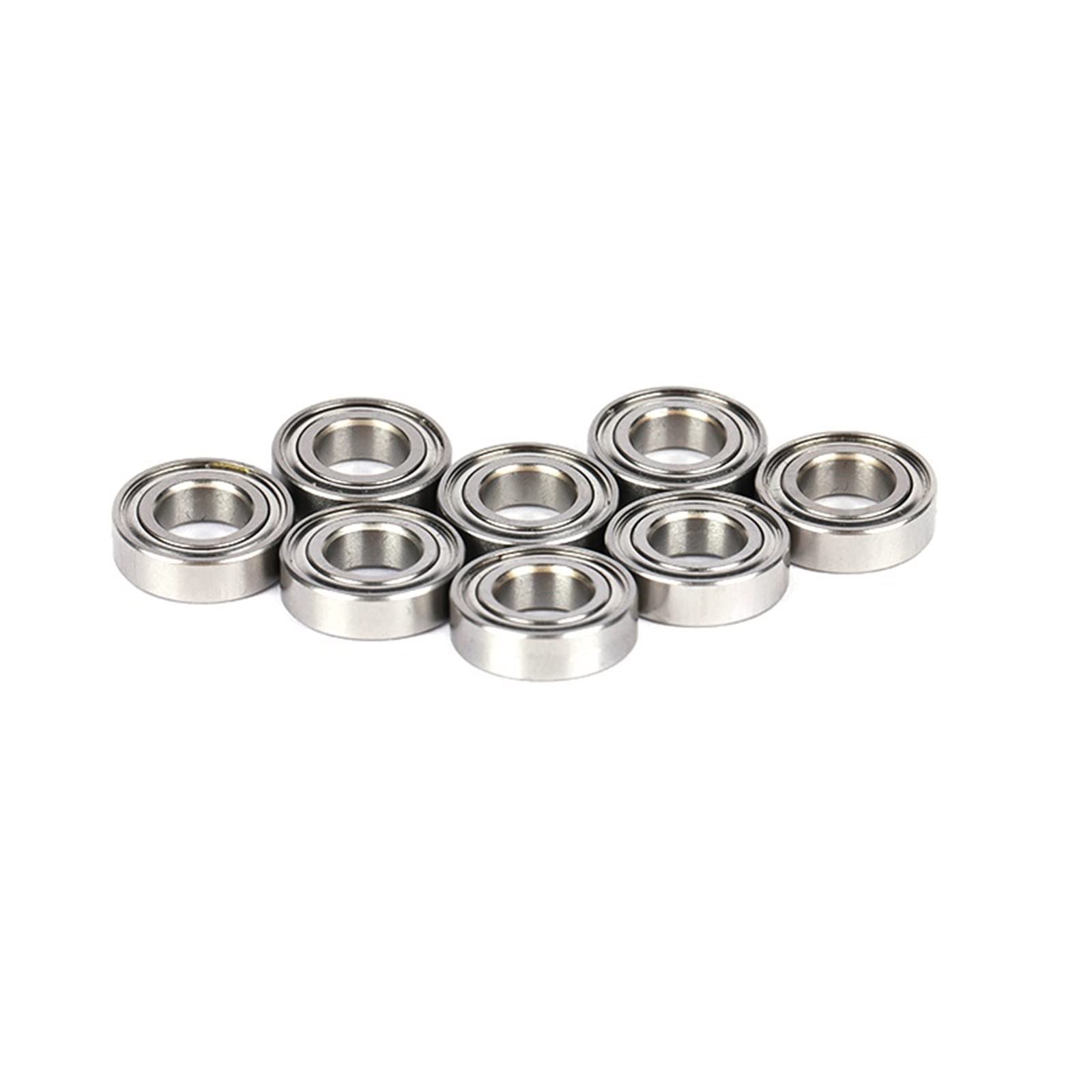 Industrial Bearings Roulements à billes en acier inoxydable de haute qualité 10 pièces 7x14x4mm sans roulement Standard for Ball Bearing Skate Bearings