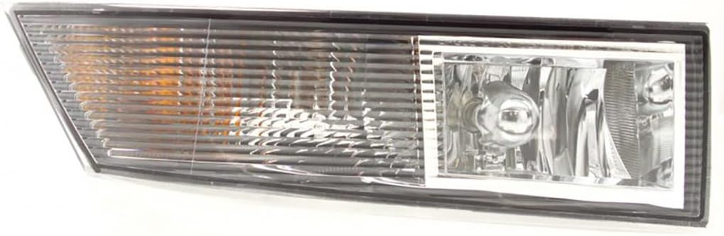 CarLights360: For 2009 2010 2011 2012 2013 Cadillac Escalade Fog Light Assembly Passenger Side w/Bulbs DOT Certified For GM2593163