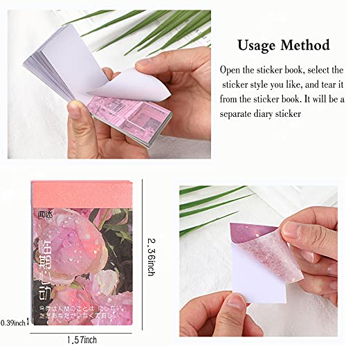 150 Pieces Washi Stickers Set For Journaling Scrapbook Paper Adhesive Decorative Stickers Aesthetic For Scrapbooking Diary Planner Notebook Card Diy Arts Crafts (Gentle Style) #TOP1