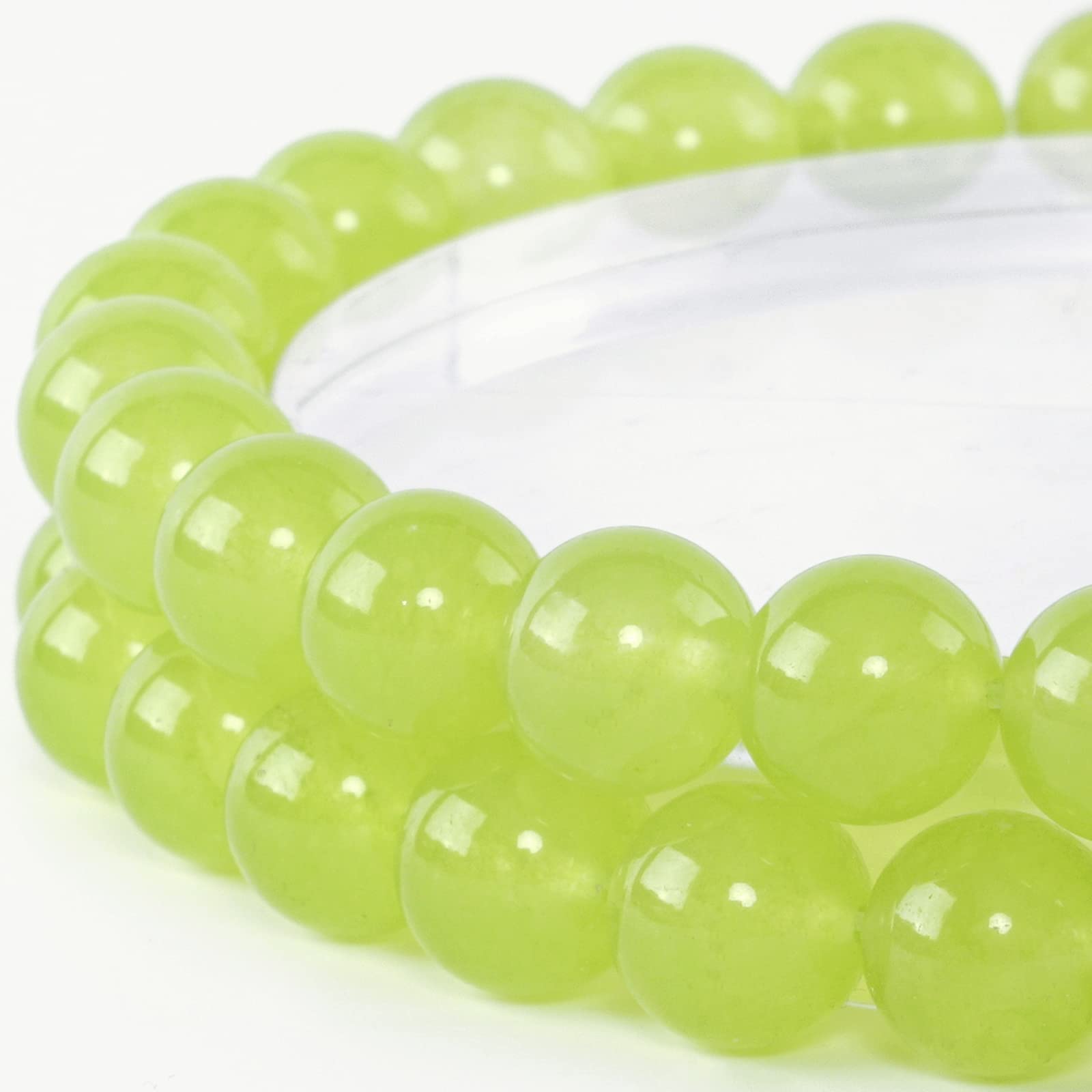 Natural Grape Chalcedony Round Beads 8mm 45Pcs for DIY Jewelry Making