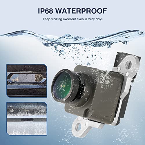 Image of Rear View Backup Camera Compatible with RAM 1500 2500 3500 2013-2018 for Dodge Viper, for RAM 4500 5500 2013-2017, for Chrysler 200 Reversing Parking Assist Camera 56038978AL 56038978AK