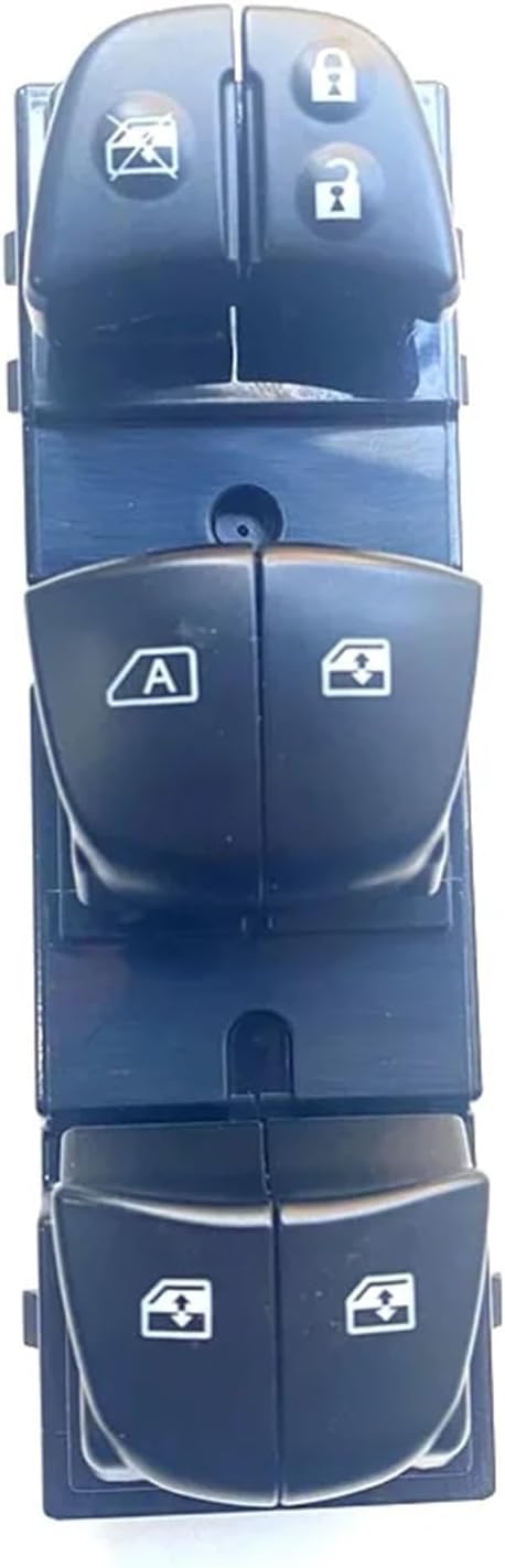 7LED Electric Power Window Switch Compatible with Nissan Qashqai J11/Altima/Sylphy/Tiida/X-Trail/Sentra Leaf Juke Compatible with Rogue Navara Backlight